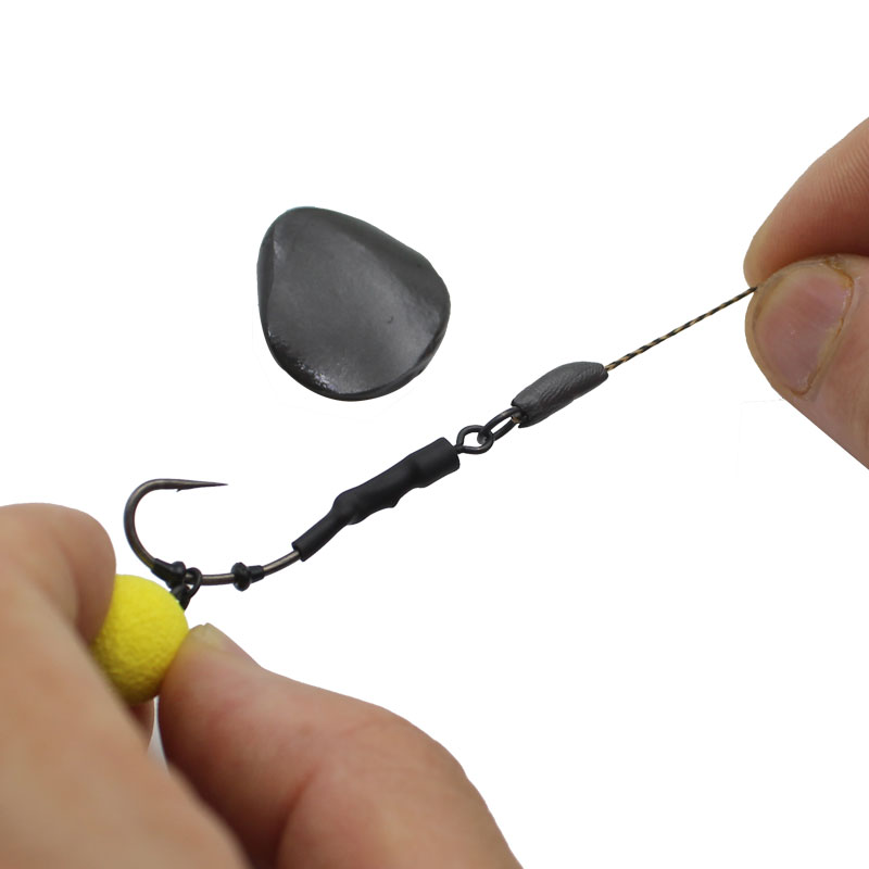 15g Carp Fishing Accessories Tungsten Putty Rig Soft Lead Pendant Carp Ronnie Rig Heavy Bait Line Sinker Terminal Fishing Tackle