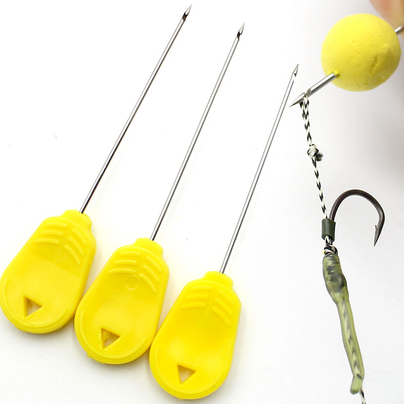  carp fishing accessories boilies fishing needle bait stopper punch holes baiting needle fishing lure rig tool kit