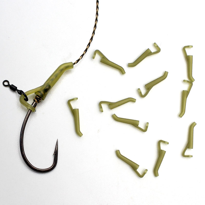 Pop Up Carp Fishing Tackle D Rig Aligners Micro Ring Swivel Fishing Line Hook Connection Aligner