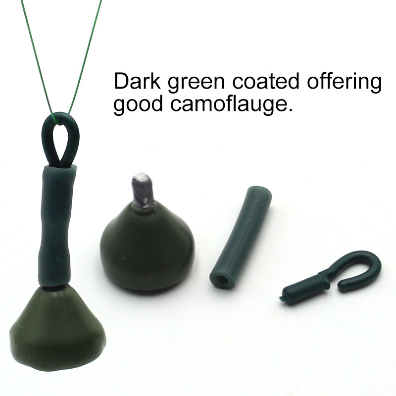 Carp Fishing Tools Lead Sinkers Environmenal Coating Weight Sinkers 20g/25g Sinking Quickly Carp Fishing Tackle Back Leads