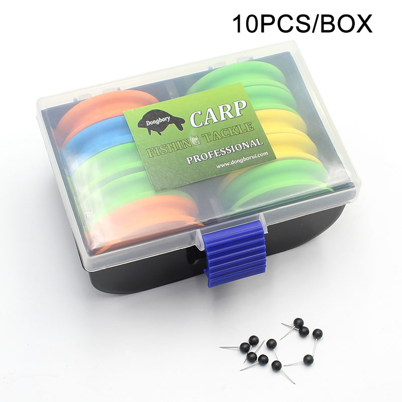 10PCS EVA Winders Tackle Box Kit Hair Rig Carp fishing Accessories Chod Zig Rig Bin Box for Carp fishing Tackle
