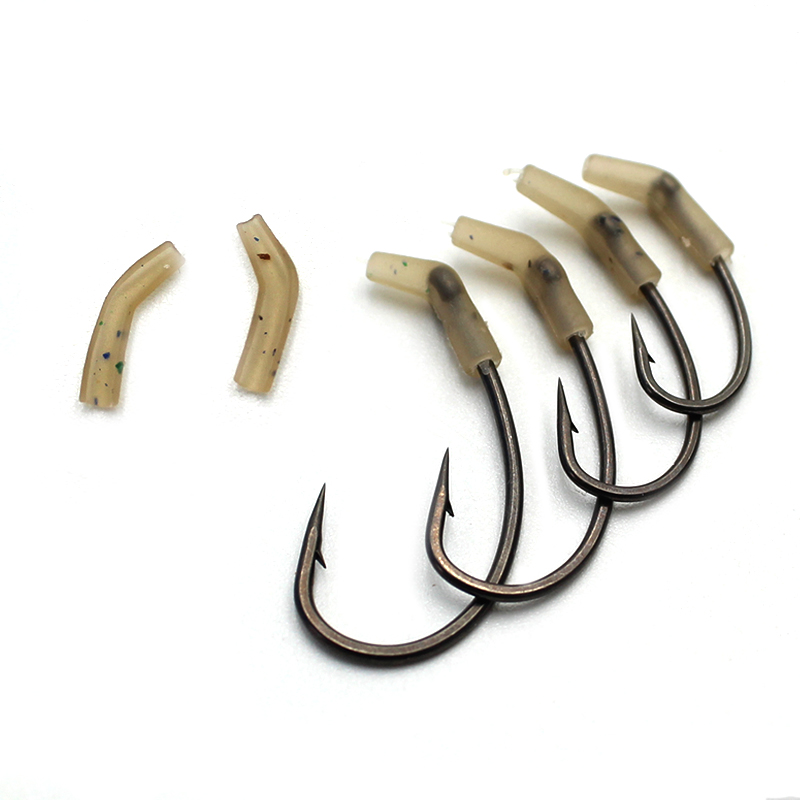 Carp fishing Accessories Short line aligners D Rig kickers hooks sleeve anti tangle sleeve for hair ronnie rigs end tackl