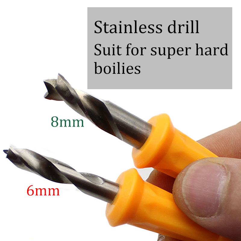 1 Set Carp Fishing Tool Stainless Bait Drill Pop Up Boilies Carp Bait Corer Needle For Carp Rig Feeder Fishing Tackle Equipment