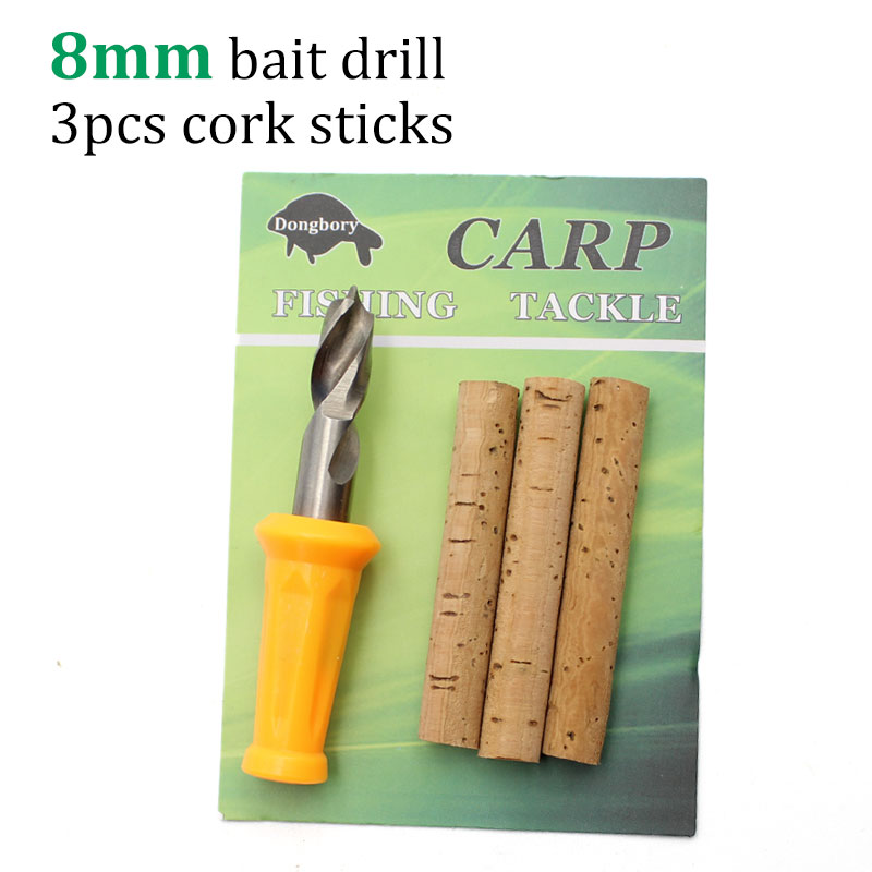 1 Set Carp Fishing Tool Stainless Bait Drill Pop Up Boilies Carp Bait Corer Needle For Carp Rig Feeder Fishing Tackle Equipment