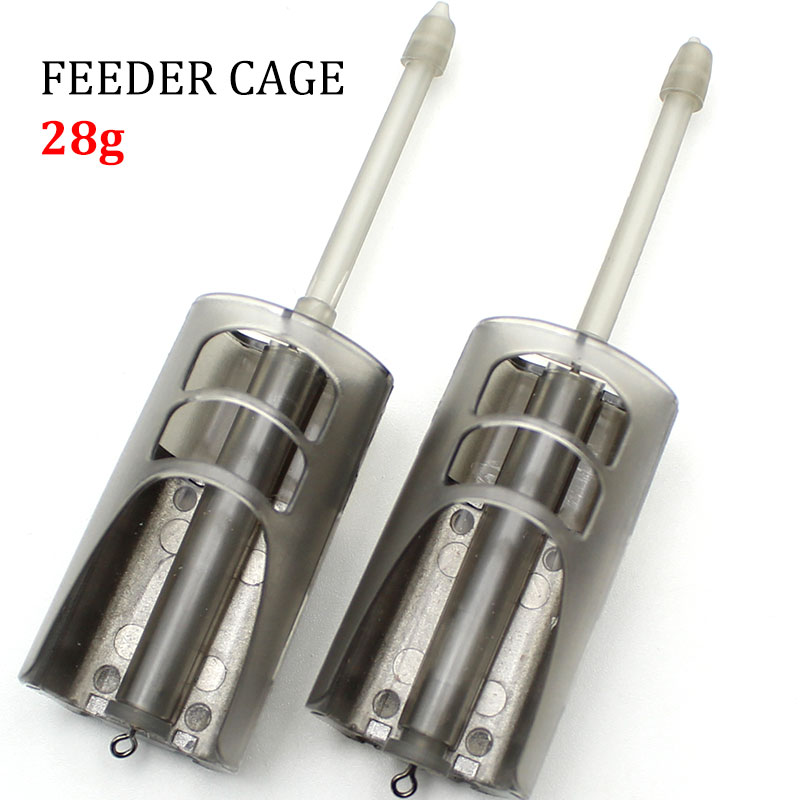 Carp Fishing Bait Cage Carp Rig Boilies Trap Holder Method Feeder Fishing Cage For Carp Coarse Match 28g Bait Box For Fish
