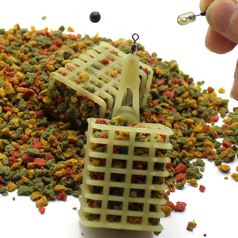 Carp  fishing  Mether feeder  Square  feeder  Cage