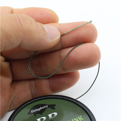 dongbory 10 M Carp Fishing Line Coated Hook Link 25 35 LB Braid