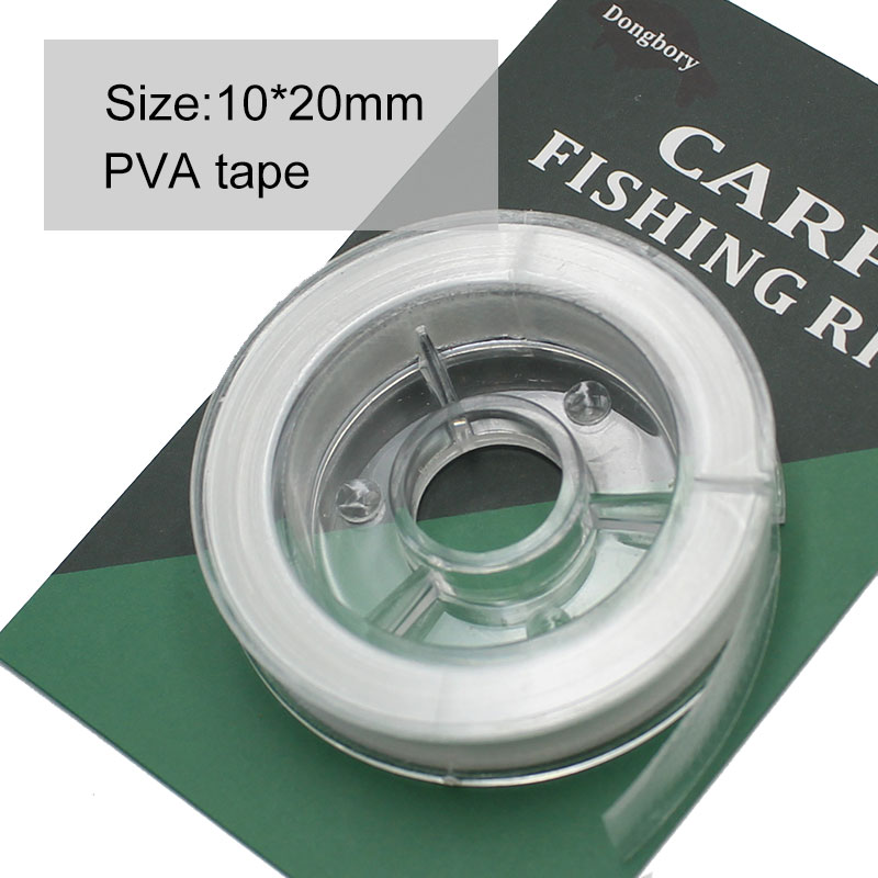 Carp Fishing Water Dissolving PVA Mesh For Carp Fishing Ground Bait Accessories Carp Rig Fishing Lure PVA Tape For Carp Tackle