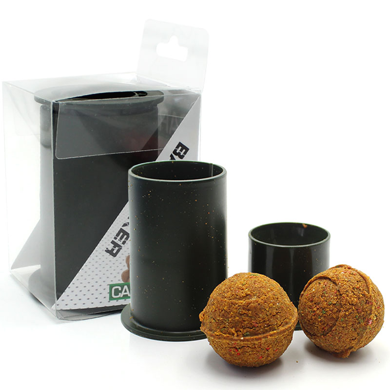 40mm Carp Fishing Bait Making Accessories Carp Feeder Hair Rigs Groundbait Ball Maker Boilies Fishing Lure For Carp Fishing Tool
