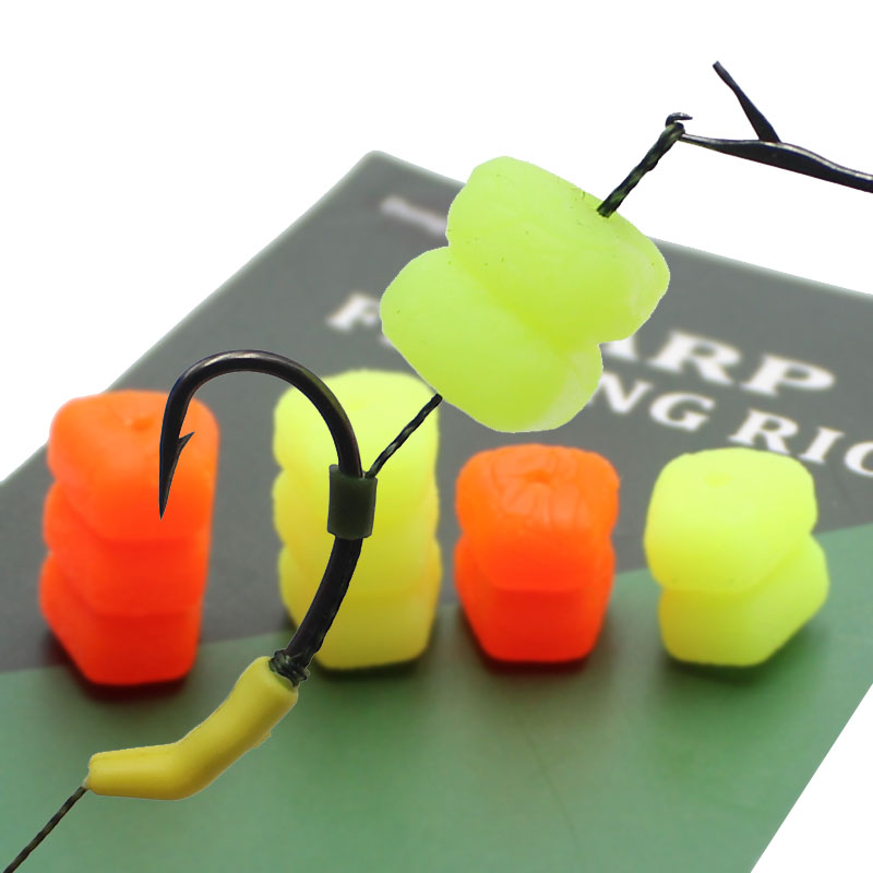 Carp Fishing Bait Double Corn Hair Ronnie Rigs Method Feeder Slow Sinking Corn Pop Up Boilies For Carp Fishing Accessories