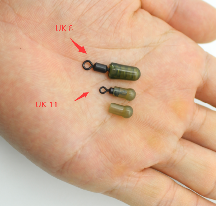 Carp Fishing Accessories Small Buffer Beads Fit For Fishing Swivel 11 Stop Beads Carp Hair Rigs Anti Tangle Connector Tackle