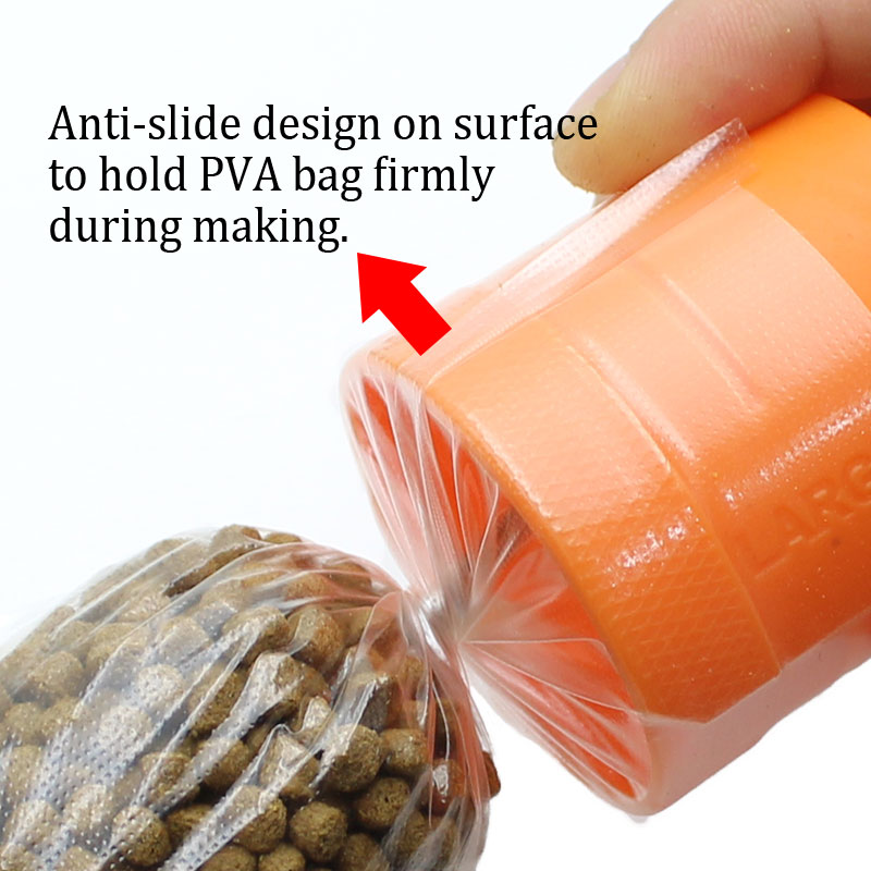 20Pcs PVA Bag Stems Translucent Green Quick Change Solid Bag For Carp  Fishing