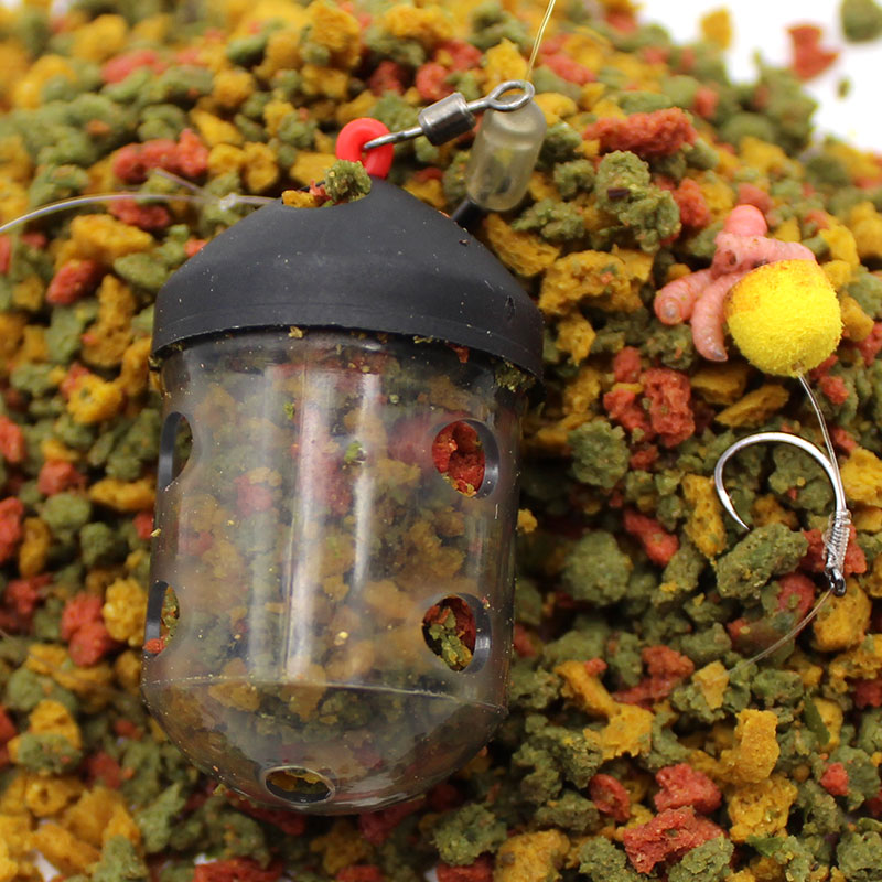 Carp Fishing Accessories Maggot Feeder Cage 