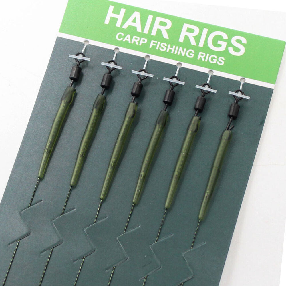 Carp Rigs Fishing Hair Rigs Ready Hair Rig Barbless Hook