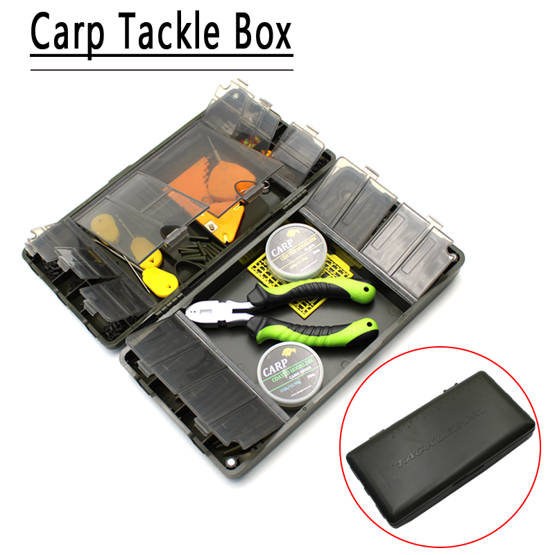 Carp Fishing Terminal Tackle Box With Rig Stop Pins For Ronnie Rig