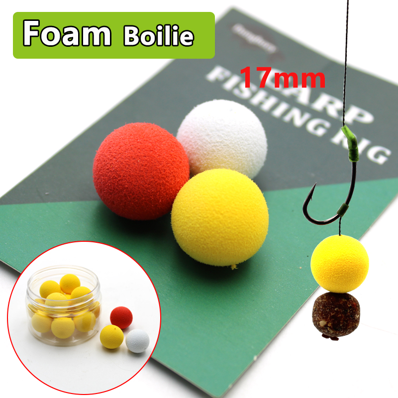  Carp Fshing Boilie Floating 17mm Foam Pop Up Boilies For Carp Fishing   