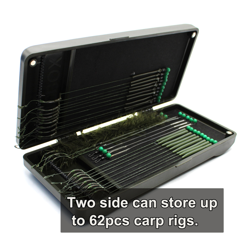 Carp Fishing Terminal Tackle Box With Rig Stop Pins For Ronnie Rig
