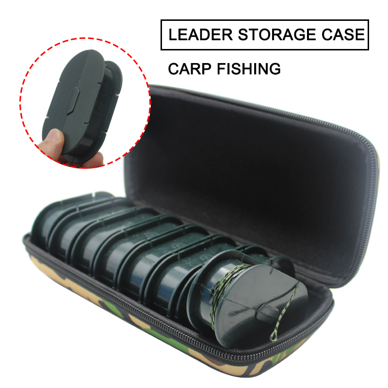 Carp Fishing Terminal Tackle Box With Rig Stop Pins For Ronnie Rig Storage  Box Black Feeder Fishing Accessories Rig Case