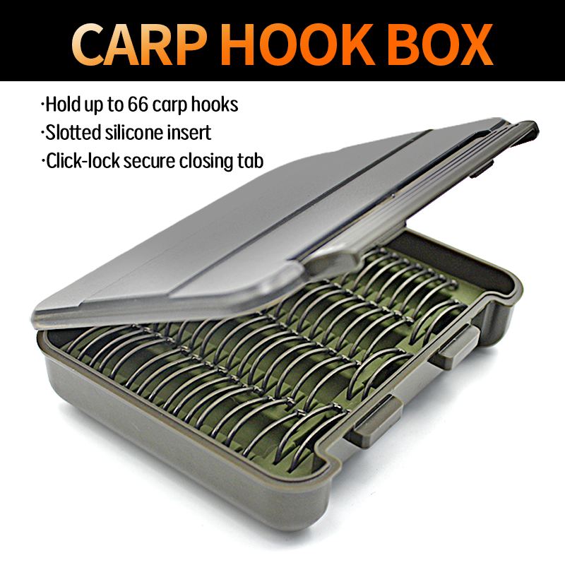 New Carp Fishing Hook Storage Box Hook Safe Carp Coarse Fishing Tackle