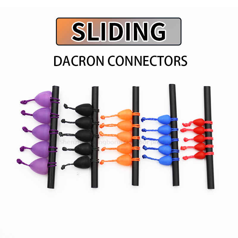 Dacron  Connectors  Match  Fishing  Pole  Elastic  Connector  All  Sizes  Carp  Fishing  Tackle  Accessories