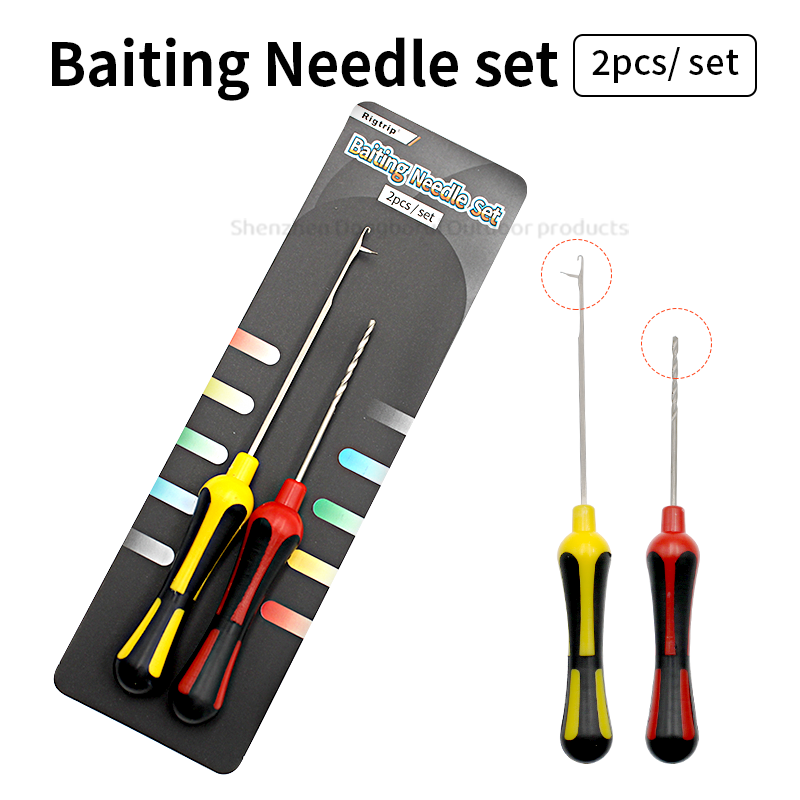 New Baiting Needle Tool Set  Fine  Latch  Hair needle  Bait  drill  For Carp  Fishing 