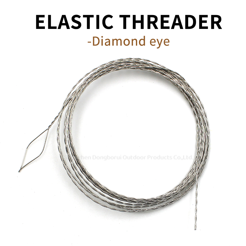 Diamond Eye Pole Elastic Threader Match Coarse Pole Fishing Tackle