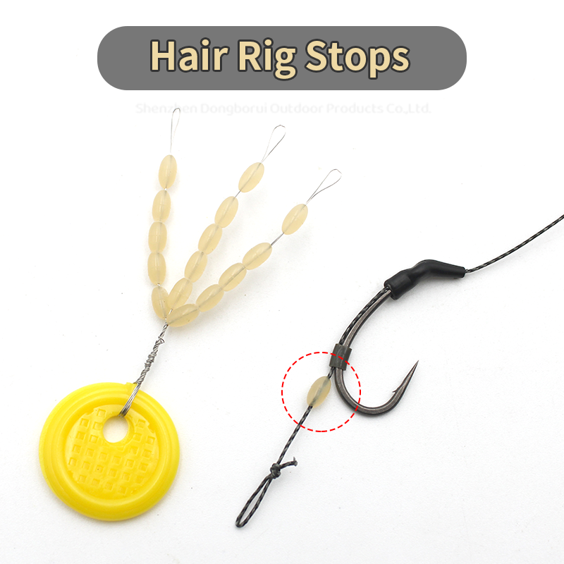 Float Stop Line Stoppers Bead Rubber Rig Buffer Sliding Size Small  & Large