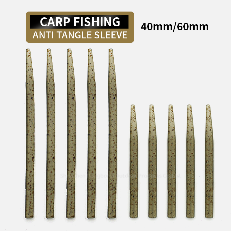 Anti Tangle Sleeves Camouflage  colour   Carp Fishing Terminal Tackle  Carp  Rig 