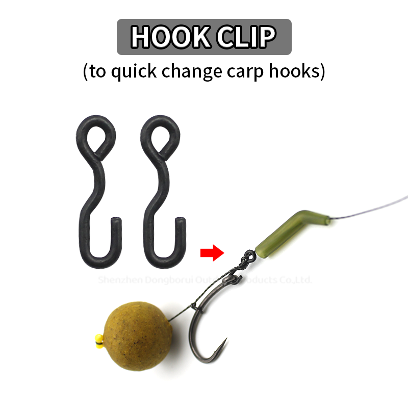 Hook Clips Quick Change   Carp  Hooks  Carp Fishing Terminal Tackle 