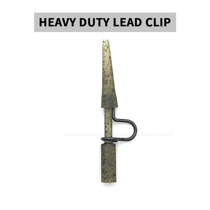 Heavy Duty Lead Clips with Tail Rubbers Carp Fishing Terminal Tackle   Distance  Clips