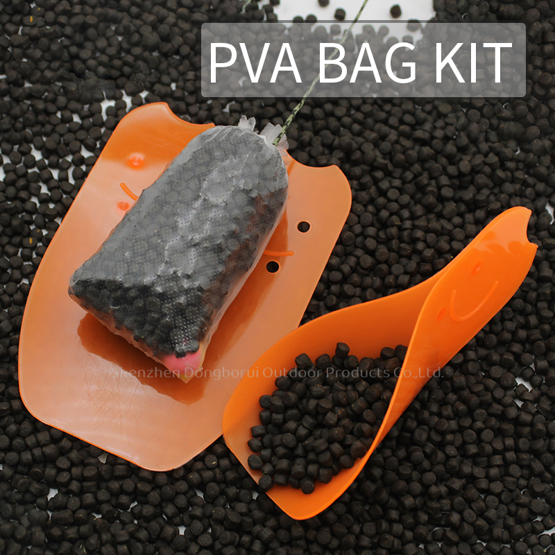 Carp  Fishing Pva Bag Loader Soft Plastic Foldable Rig Tool Carp Bait Filling System